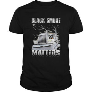 Truck Black Smoke Matters Shirt